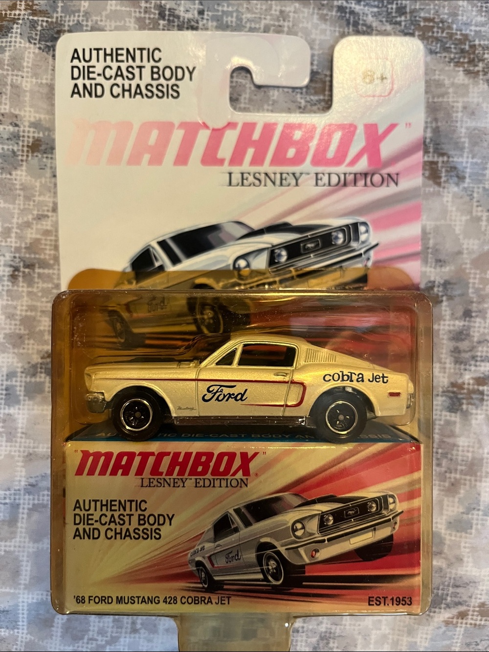 Matchbox Lesney '68 Ford Mustang 428 Cobra Jet